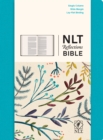 NLT Reflections Bible (Hardcover Cloth, Ocean Blue) - Book