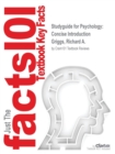 Studyguide for Psychology : Concise Introduction by Griggs, Richard A., ISBN 9781429298902 - Book