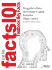 Studyguide for History of Psychology a Cultural Perspective by Oboyle, Cherie G., ISBN 9780805856101 - Book