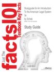 Studyguide for an Introduction to the American Legal System 3e by Scheb, ISBN 9781454808961 - Book