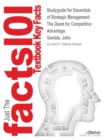 Studyguide for Essentials of Strategic Management : The Quest for Competitive Advantage by Gamble, John, ISBN 9780077492717 - Book