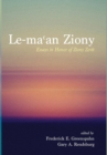 Le-ma&#703;an Ziony - Book