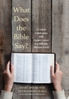 What Does the Bible Say? - Book