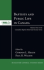 Baptists and Public Life in Canada - Book