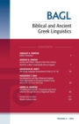 Biblical and Ancient Greek Linguistics, Volume 4 - Book
