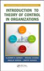 Introduction to Theory of Control in Organizations - eBook