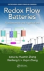 Redox Flow Batteries : Fundamentals and Applications - Book
