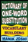 Dictionary of One-word Substitution : Vocabulary Building - Book