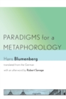 Paradigms for a Metaphorology - Book