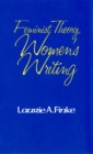Feminist Theory, Women's Writing - Book