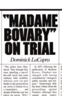 Madame Bovary on Trial - Book