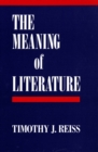 The Meaning of Literature - eBook