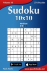 Sudoku 10x10 - Medium - Volume 10 - 276 Puzzles - Book