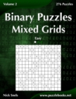 Binary Puzzles Mixed Grids - Easy - Volume 2 - 276 Puzzles - Book