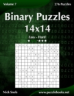 Binary Puzzles 14x14 - Easy to Hard - Volume 7 - 276 Puzzles - Book
