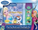 From the Movie Disney Frozen: Pop-Up Book and Flashlight Set Interactive Play-a-Sound Book and 5 Sounds Flashlight - Book