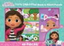 DreamWorks Gabby's Dollhouse: First Look and Find Book & Giant Puzzle - Book