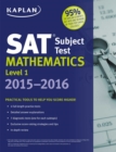 Kaplan SAT Subject Test Mathematics Level 1 2015-2016 - eBook
