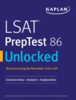 LSAT PrepTest 86 Unlocked : Exclusive Data + Analysis + Explanations - Book