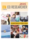CQ Researcher Bound Volume 2016 - Book