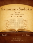 Samurai-Sudoku Luxus - Leicht bis Extrem Schwer - Band 6 - 255 Ratsel - Book