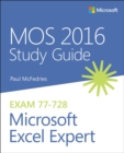 MOS 2016 Study Guide for Microsoft Excel Expert - eBook