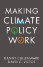Making Climate Policy Work - Book