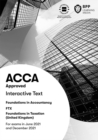 FIA Foundations in Taxation FTX FA2020 : Interactive Text - Book