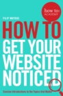 How To Get Your Website Noticed - Book