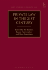 Private Law in the 21st Century - Book