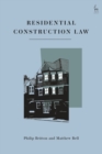 Residential Construction Law - Book