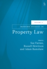 Modern Studies in Property Law, Volume 11 - Book