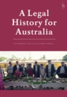 A Legal History for Australia - Book