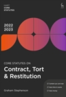 Core Statutes on Contract, Tort & Restitution 2022-23 - eBook