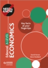 Need to Know: Edexcel A-level Economics - Book