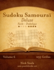 Sudoku Samourai Deluxe - Facile a Diabolique - Volume 6 - 255 Grilles - Book