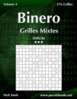 Binero Grilles Mixtes - Difficile - Volume 4 - 276 Grilles - Book