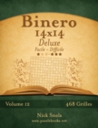 Binero 14x14 Deluxe - Facile a Difficile - Volume 12 - 468 Grilles - Book