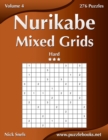 Nurikabe Mixed Grids - Hard - Volume 4 - 276 Logic Puzzles - Book