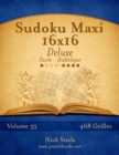 Mega Sudoku 16x16 Luxus - Extrem Schwer - Band 56 - 468 Ratsel - Book