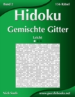 Hidoku Gemischte Gitter - Leicht - Band 2 - 156 Ratsel - Book