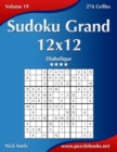 Sudoku Grand 12x12 - Diabolique - Volume 19 - 276 Grilles - Book