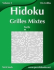 Hidoku Grilles Mixtes - Facile - Volume 2 - 156 Grilles - Book