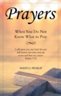 Prayers : When You Do Not Know What to Pray - eBook