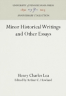 Minor Historical Writings and Other Essays - Book