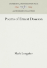 Poems of Ernest Dowson - Book