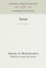 Aman : A Critical Edition - Book