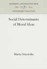 Social Determinants of Moral Ideas - eBook