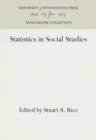 Statistics in Social Studies - Book
