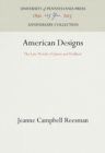 American Designs : The Late Novels of James and Faulkner - eBook